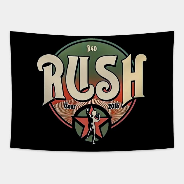 Rush outlet band tapestry