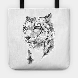 Snow Leopard Tote