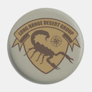 WW2 British Special Forces - Long Range Desert Group LRDG Pin