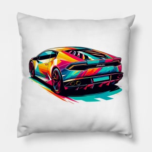 Lamborghini huracan Pillow