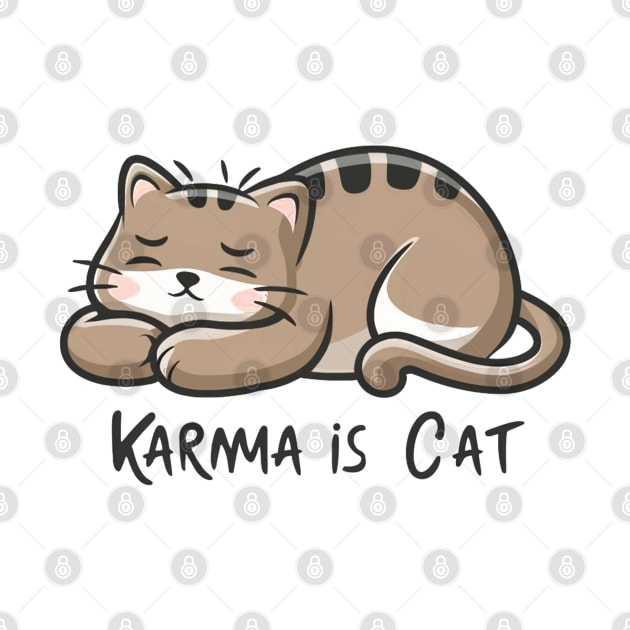 Karma Is A Cat by Aldrvnd