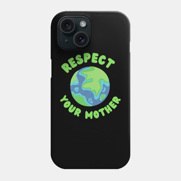 Respect Planet Earth Turtle Art Cute Funny Gift Whale Sea Beach Summer Animals Love Cute Funny Gift Sarcastic Happy Fun Witty Good Spiritual Depression Anxiety Gift Phone Case by EpsilonEridani