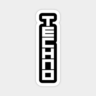 TECHNO LOGO DESIGN Magnet