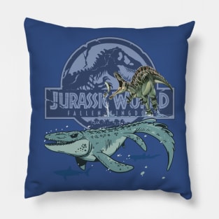 The Colossal Swimming Creature Pillow