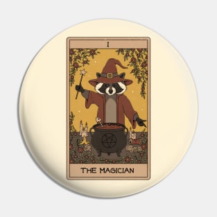 The Magician - Raccoons Tarot Pin