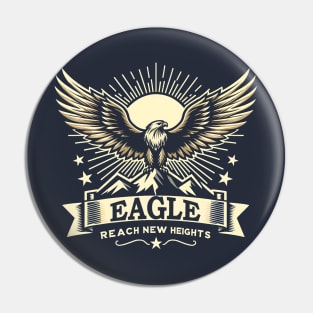 Reach New Heights Pin