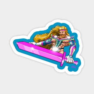 Big Pink Sword Magnet