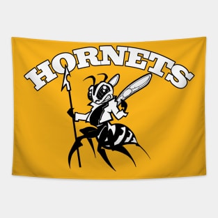 Hornets Mascot Tapestry
