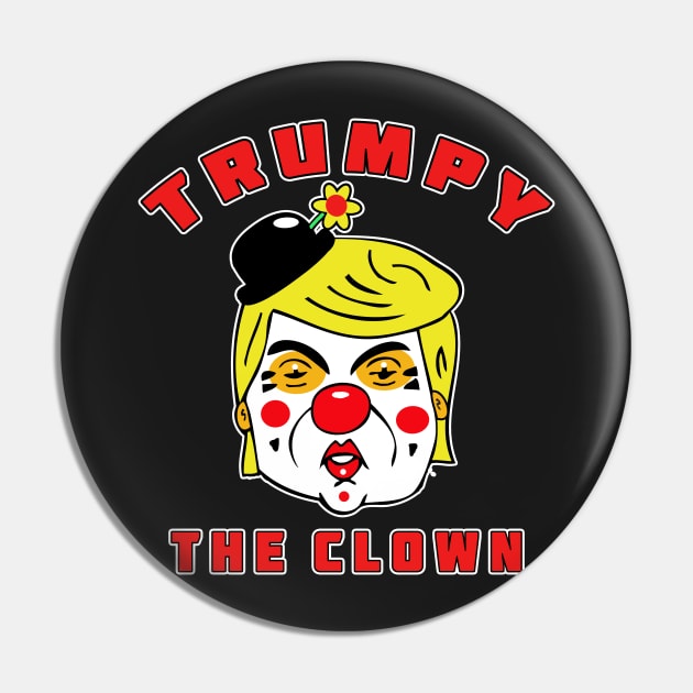 Trumpy The Clown Pin by RockettGraph1cs