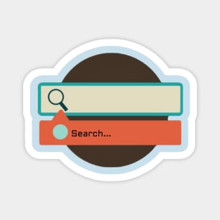 Search Bar Magnet
