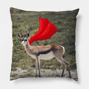 Funny Super-Springbok Pillow