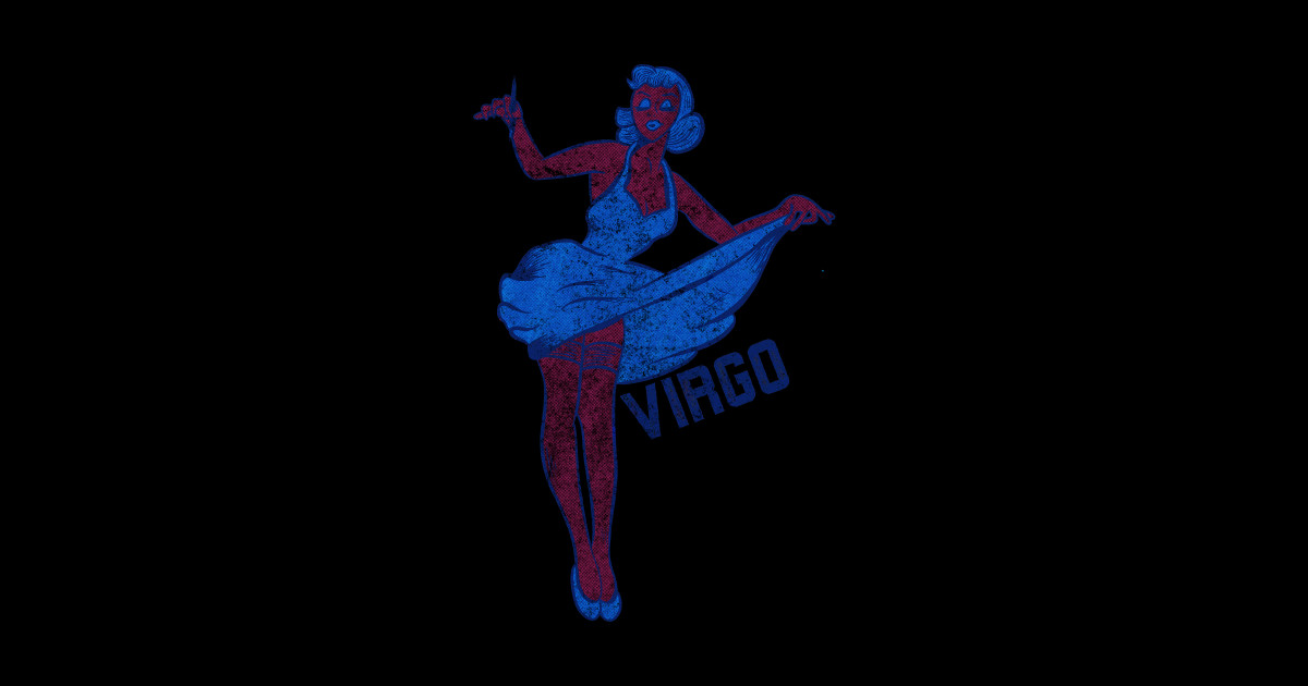 Vintage Vixens Virgo Version 1 Virgo Posters And Art Prints Teepublic