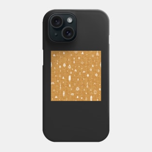 Trinkets - curry gold BoHO Phone Case