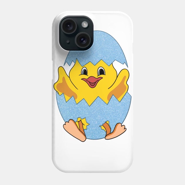 Baby chick Easter, Easter egg, kids Easter, cute chick, face mask for kids, my first Easter Phone Case by PrimeStore