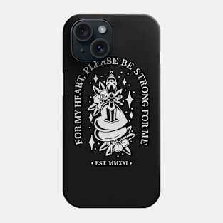 Heart Black Phone Case