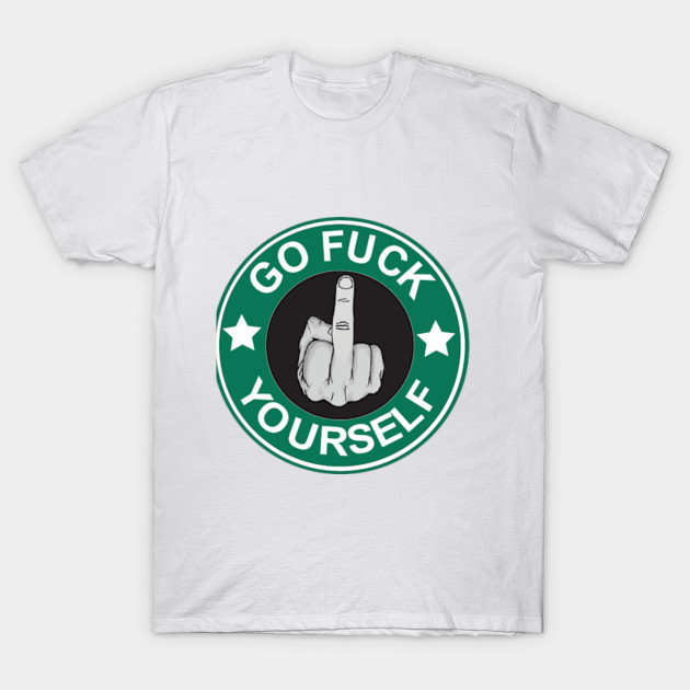 Star Fucks Logo A Starbucks Parody Starfucks Coffee T Shirt Teepublic