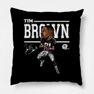 Tim Brown Las Vegas Cartoon Pillow