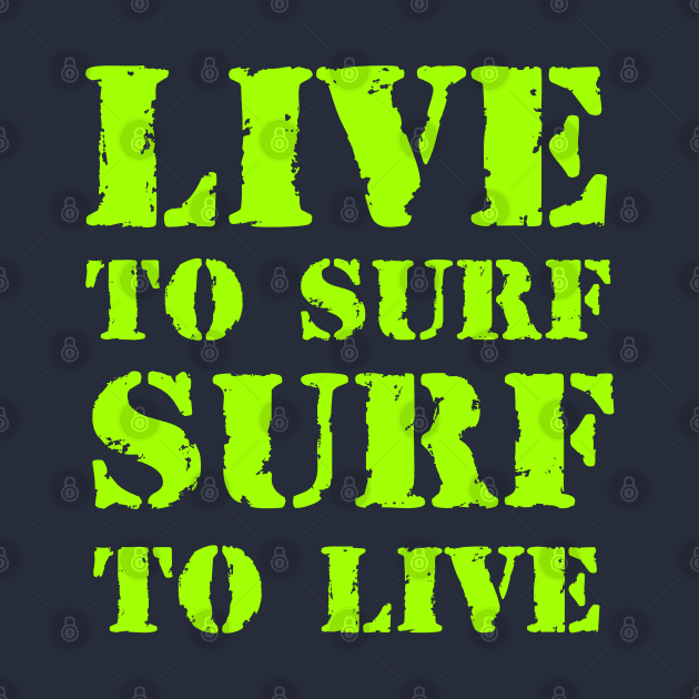 Live to surf, surf to live by Erena Samohai