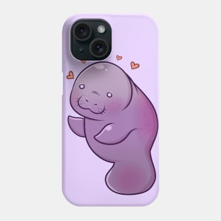 Love Manatee Phone Case