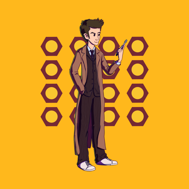 10th Doctor by LorranNery