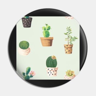 Catus Pattern Pin