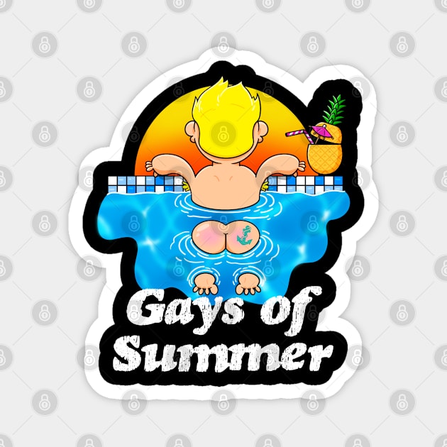 Gays of Summer Magnet by LoveBurty