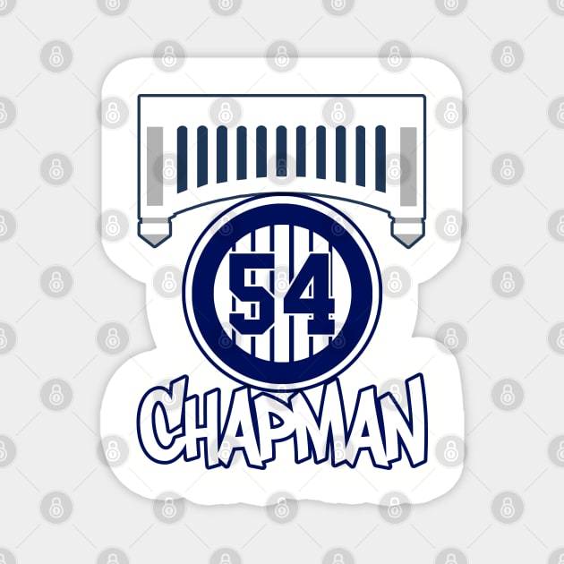 Yankees Chapman 54 Magnet by Gamers Gear