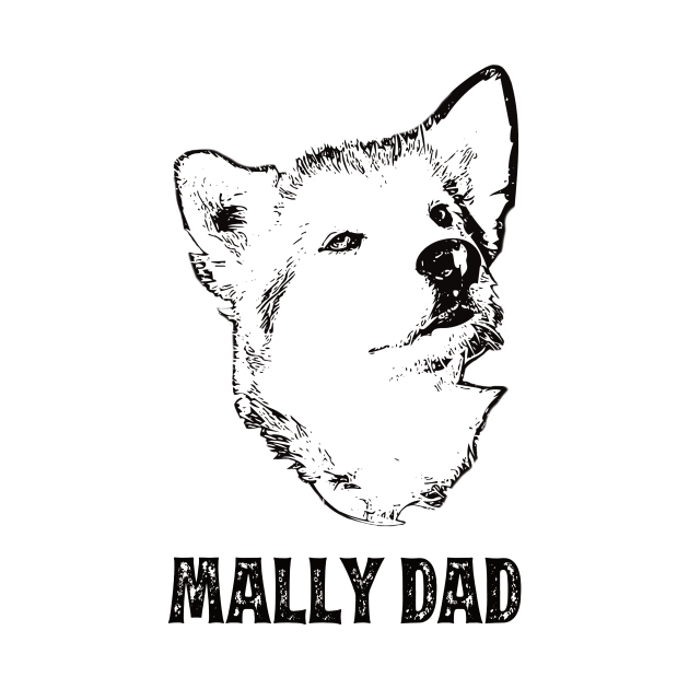 Mally Dad Alaskan Malamute by DoggyStyles