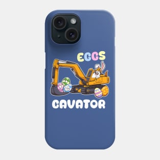 Eggscavator Easter pun Phone Case