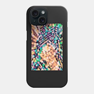 abstract modern art - two forks Phone Case