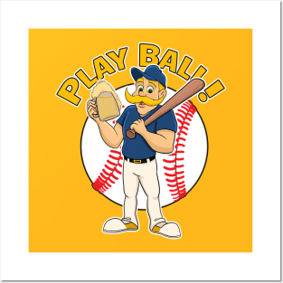 Milwaukee Brewers Official MLB Baseball Retro-Style Logo Poster