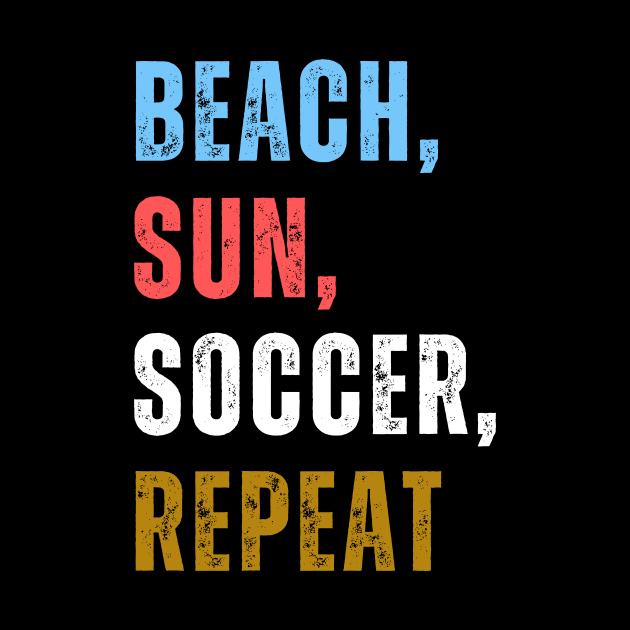 Beach Sun Soccer Repeat by Smart PV