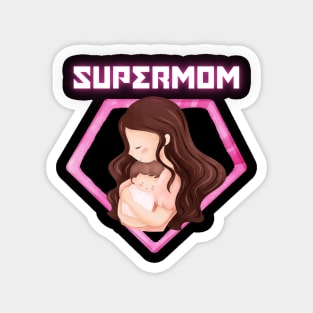 Supermom - Mother My Hero Magnet