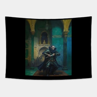 Dark Elven Spymaster Assassin Tapestry