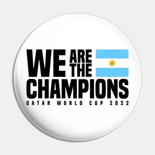 Qatar World Cup Champions 2022 - Argentina Pin