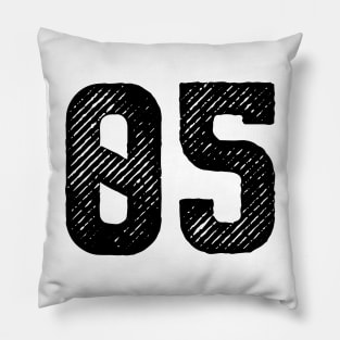 Rough Number 05 Pillow