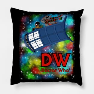 Doctor Wha? Pillow