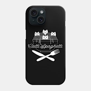 Pasta Cats Ramen Catti Spaghetti by Tobe Fonseca Phone Case