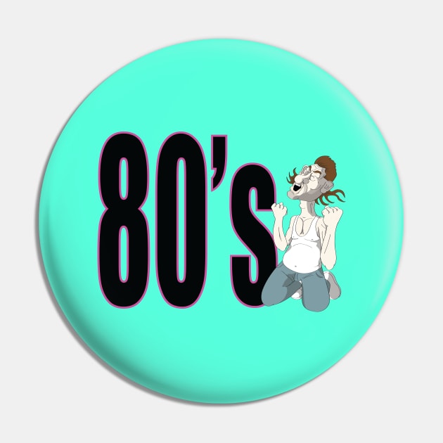 80's Pin by LostintheLines