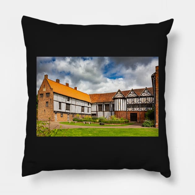 Gainsborough old hall Pillow by jasminewang