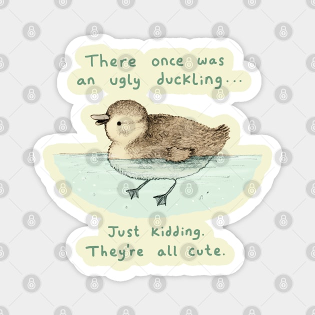 Ugly Duckling Magnet by Sophie Corrigan