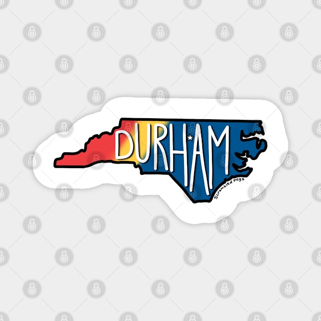 Durham NC Magnet by scrambledpegs