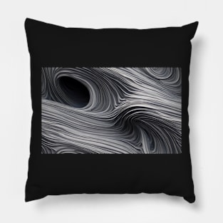 Seamless Swirling Worlds VIII Pillow