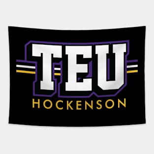 Tight End University - TEU - TJ Hockenson - Minnesota Vikings Tapestry