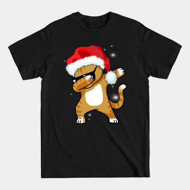 Disover Cooler Cat Christmas Costume Gift - Cat Christmas - T-Shirt