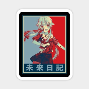 Mirai Nikki Diary Of The Future Magnet