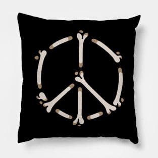 Peace bones Pillow