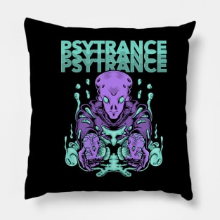 Psytrance Alien Ufo DJ Pillow