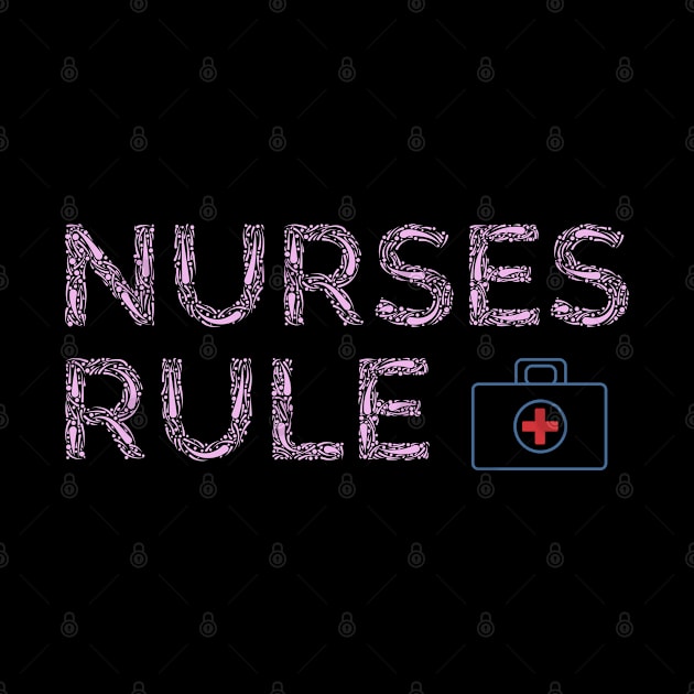 Nurses Rule! Nurse appreciation present by topsnthings