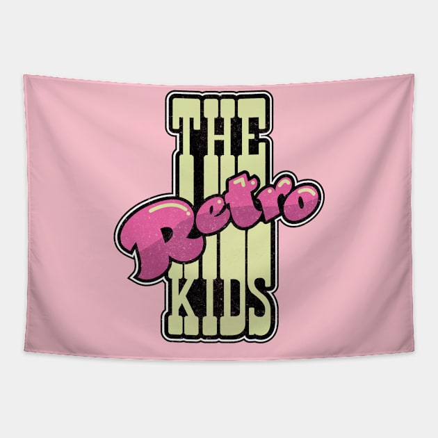 Thecv Retro Kids Tapestry by BOEC Gear